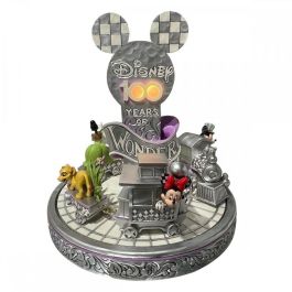 Enesco Figura Decorativa Disney 100 Mickey & Minnie Tren Resina 25.4x25.4x25.4 cm Precio: 270.49999999. SKU: B12M8JTGNC
