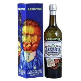 Ausente - Absenta - 55.0% Vol. - 70 cl - Cuchara y estuche Van Gogh