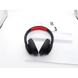 Auricular De Diadema Bluetooth Plegable Negro/Rojo ELBE ABT-B26-N