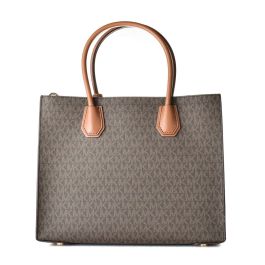 Bolso Mujer Michael Kors MERCER Marrón 32 x 26 x 13 cm