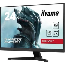 Iiyama G2470HSU-B6 Monitor Gaming 24 Pulgadas IPS Full HD 1920x1080 180Hz 0.2ms HDMI DP Negro