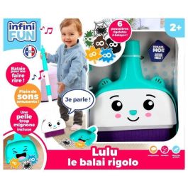 KD KD8436538676417 Escoba de juguete Lulu the Funny Broom - Habla y barre mágicamente para niños