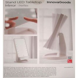 Espejo LED Táctil de Sobremesa Perflex InnovaGoods Espejo LED Táctil de Sobremesa Perflex InnovaGoods