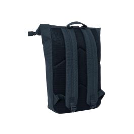 Mochila para Portátil Kappa Dark navy Gris Azul marino 28 x 42 x 13 cm