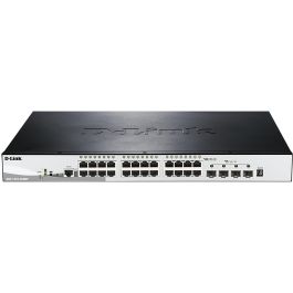 D-Link DGS-1510-20/E Switch Gestionado L2/L3, 16 Puertos Gigabit Ethernet, 2 SFP, 2 SFP+, Montaje en Rack 1U