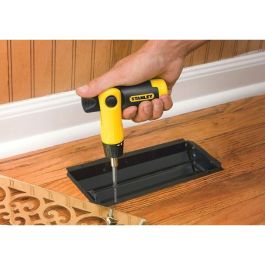 Stanley Destornillador Trinquete Articulado Pistola con Depósito Integrado de 6 Bits - Caja 25 uds.