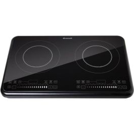 BRANDT TI2FSOFT Placa de encimera con 2 placas de inducción Negro