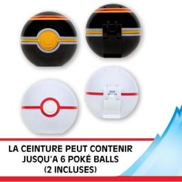 Cinturón - BANDAI - Pokémon Clip 'N' Go - 1 cinturón, 2 Poké Balls y 1 figura Salameche 5 cm Cinturón - BANDAI - Pokémon Clip 'N' Go - 1 cinturón, 2 Poké Balls y 1 figura Salameche 5 cm