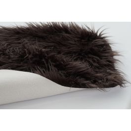 Alfombra Alpino DKD Home Decor Marron 90 x 2 x 60 cm Alfombra Alpino DKD Home Decor Marron 90 x 2 x 60 cm