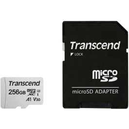 Transcend SDXC USD300S-A Tarjeta MicroSD 256GB Clase 10 U3 V30 95MB/s Lectura con Adaptador SD Precio: 102.78999973. SKU: B16A49HD3G