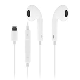 TNB WAY - Auriculares Lightning Semi In-Ear - Blanco Precio: 11.49999972. SKU: B13MR2LAZ8