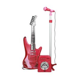 Guitarra Infantil Reig Micrófono Rojo Guitarra Infantil Reig Micrófono Rojo