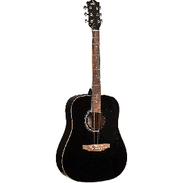 Guitarra Acústica Dreadnought Ranger Vi - Negra