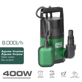 Koma Tools Bal-400 Bomba de Drenaje Aguas Limpias 400W Caudal 8.000 L/h Automática Sumergible Precio: 37.50000056. SKU: S7908030