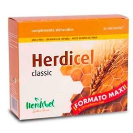 Herdibel Herdicel Classic Jalea Real, Aceite Germen de Trigo y Levadura de Cerveza 24 Unicadose Precio: 27.7899996. SKU: B19YNHW6ZT