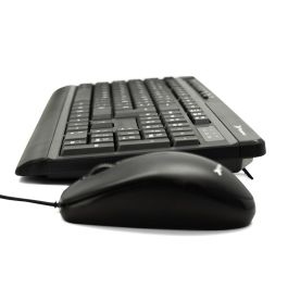 Phoenix Technologies Teclado Multimedia con Cable USB Combo Phoenix Key Media, diseño ergonómico y suave pulsación de teclas
