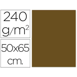 Liderpapel Cartulina 50x65 cm 240 g/m2 Marron Claro Escolar Precio: 85.49999997. SKU: B13NVZDSDX