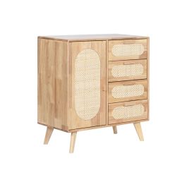 Aparador Home ESPRIT Natural Metal Ratán Madera de caucho 73,5 x 35 x 78 cm Precio: 316.50000008. SKU: B159XB88JS