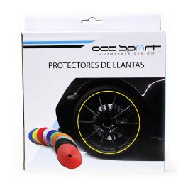 Occ Sport Protector de Llantas OCCDEC011 Negro para Coches - Protección y Decoración Flexible con Adhesivo 3M