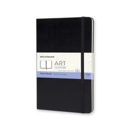 Moleskine ARTQP054 Cuaderno de Bocetos Negro M (11.5x18cm) Tapa Dura Papel 165g/m2 Precio: 24.50000014. SKU: B13CQL7RZ2