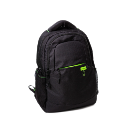 Q-connect Mochila para portátil 15,6" negra con dos bolsillos exteriores, asa y dimensiones 320x430x140 mm Precio: 48.59000025. SKU: B175Q9ERJL