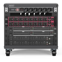 Digitus Bastidor para Equipos Universal 19 Pulgadas 8U con Ruedas Negro