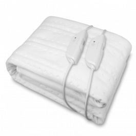Medisana Hu 676 XXL Calientacamas Eléctrico King Size 150x160 cm con 2 Mandos y 4 Niveles de Temperatura, Lavable