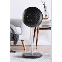 DOMO DO7349H Radiador cerámico turbo 2000W, Negro, 34 x 28 x 81 cm