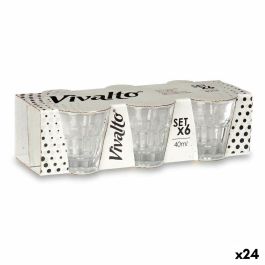 Set de Vasos de Chupito Vivalto RYG6074 Transparente Vidrio 40 ml (24 Unidades) Precio: 48.50000045. SKU: B146NQA626