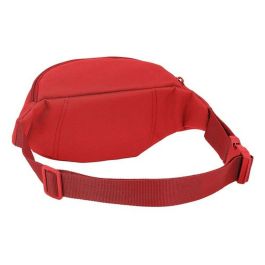 Safta Riñonera Roja Poliéster 600D - Modelos Surtidos