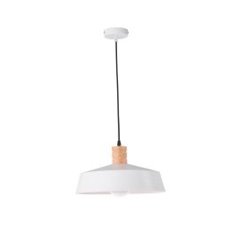 Qarchak SKD-P80020 Lámpara Colgante de Metal, Diseño Industrial Moderno, Casquillo E27, Cable Altura Regulable, Ideal Salón o Tienda