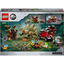 LEGO Jurassic World 76965 Misiones de Dinosaurios: Descubre el Estegosaurio, Juego Educativo LEGO Jurassic World 76965 Misiones de Dinosaurios: Descubre el Estegosaurio, Juego Educativo