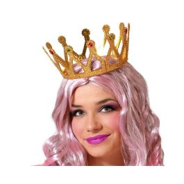 Corona Dorada Fantasía para Reina o Rey Mujer Adulta - Disfraz Elegante y Mágico Precio: 1.49999949. SKU: B1FZB45Q36