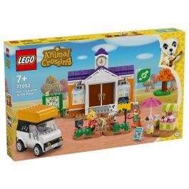 Lego Animal Crossing 77052 Kéké en la Plaza Juguete para Construir con Cafetería