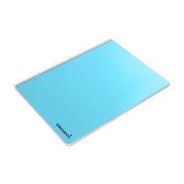 Cuaderno Espiral Liderpapel Folio Smart Tapa Blanda 80H 60 gr Rayado Montessori 5 mm Con Margen Colores Surtidos 10 unidades