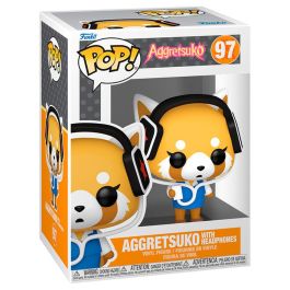 FUNKO Figura POP Aggretsuko with Headphones - Vinilo de 9cm en caja regalo Precio: 15.49999957. SKU: B13DXSZ242