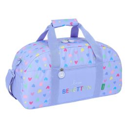 Bolsa de Deporte Benetton Lila Lila 50 x 26 x 20 cm