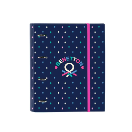 Safta Carpeta con Recambio DIN A4 Cuadro 5 mm con Goma y Separadores Benetton Drop Precio: 19.3237. SKU: B1CYSS9EMT