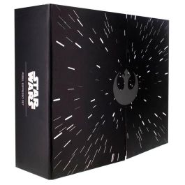 EXQUISITE GAMING Set Tazas Espresso Rebel Star Wars - 4 Tazas, 4 Platillos y 4 Cucharas