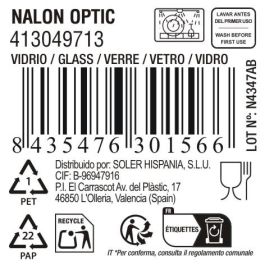 Vaso Nalon Optic 360 cc - La Mediterranea (48 Unidades) Vaso Nalon Optic 360 cc - La Mediterranea (48 Unidades)