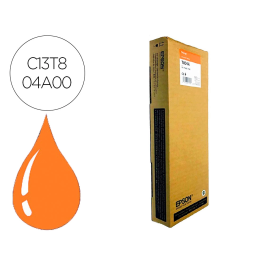 Epson SC-P Tinta Ultrachrome HDX/HD Naranja 700ml Ink-jet Original Precio: 322.50000046. SKU: B14VL9QB65