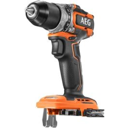 AEG BRUSHLESS BS18SBL-202C Destornillador de taladro subcompacto de 18 V, 2 baterías Pro de litio de 2,0 Ah, mandril metálico de 13 mm, par de torsión de 65 Nm