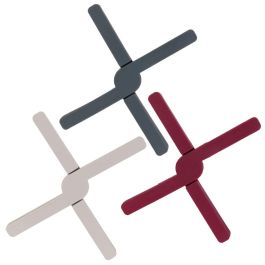 Cook Concept Salvamantel Plegable de Silicona Antideslizante Fácil de Guardar d.20 cm