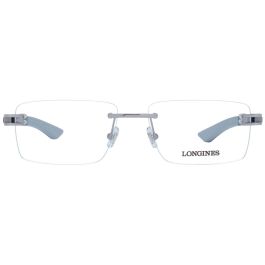 Montura de Gafas Hombre Longines LG5006-H-55014 Gris Ø 55 mm Montura de Gafas Hombre Longines LG5006-H-55014 Gris Ø 55 mm