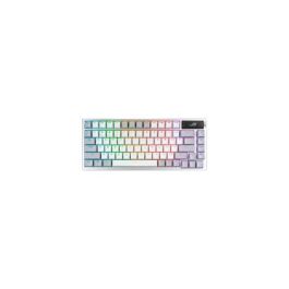 Asus ROG Azoth Wireless Teclado Mecánico Gaming (Blanco, Interruptores ROG NX, OLED) 90MP031A-BKSA10