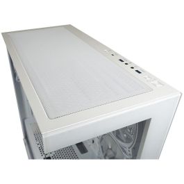 LC-Power LC-715W-ON Midi Tower PC Gaming Blanco ATX/Micro ATX/Mini-ITX Vidrio Templado Ventana Lateral