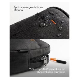 Inateck Organizador Bolsa AB03012 Negro 32.5cm x 23.5cm x 5cm Universal