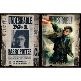 Prime 3d Puzzle Rascar Harry Potter Carteles Wanted 61 x 46 cm