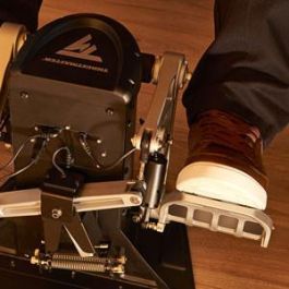 Thrustmaster TPR Ruderpedale Pedales de Timón Simulador de Vuelo PC Analógico Alámbrico USB Negro Plata