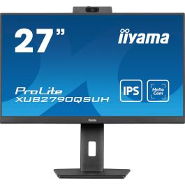 iiyama XUB2790QSUH-B1 Monitor ProLite 27" QHD (2560x1440) IPS 100Hz 0.4ms con USB-C KVM HDMI DP Negro